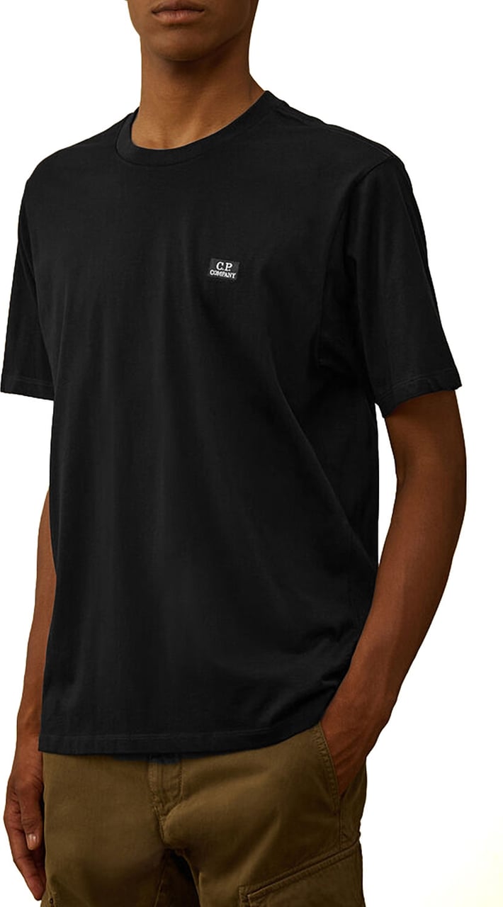 CP Company T-Shirts And Polos Black Zwart