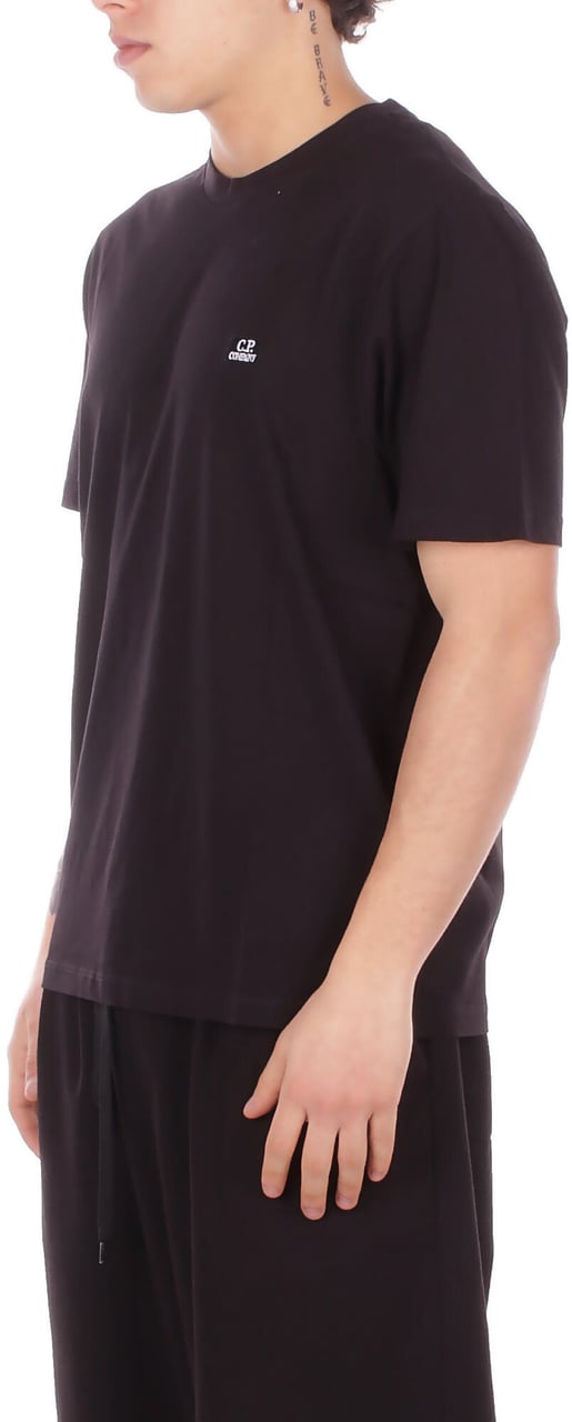 CP Company T-Shirts And Polos Black Zwart