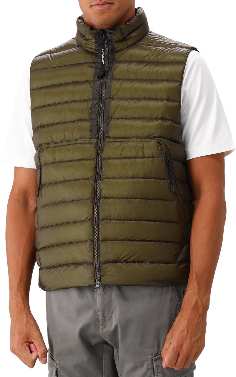 CP Company C.P. Company Bodywarmer Groen Vest DD-Shell Groen