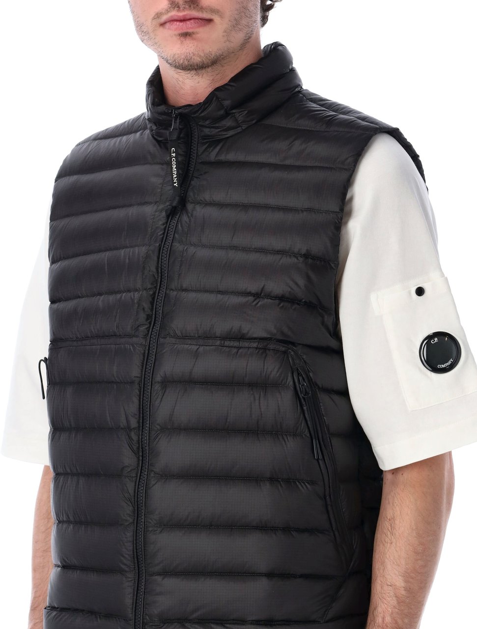 CP Company Dd Shell Vest Nero Zwart