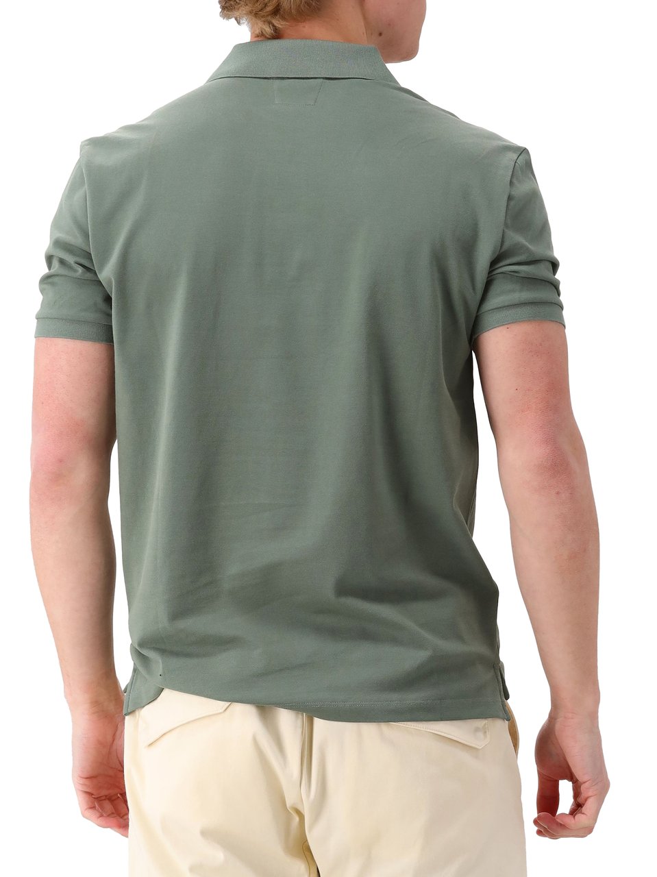 CP Company CP Company Polo Groen Stretch Piquet Groen