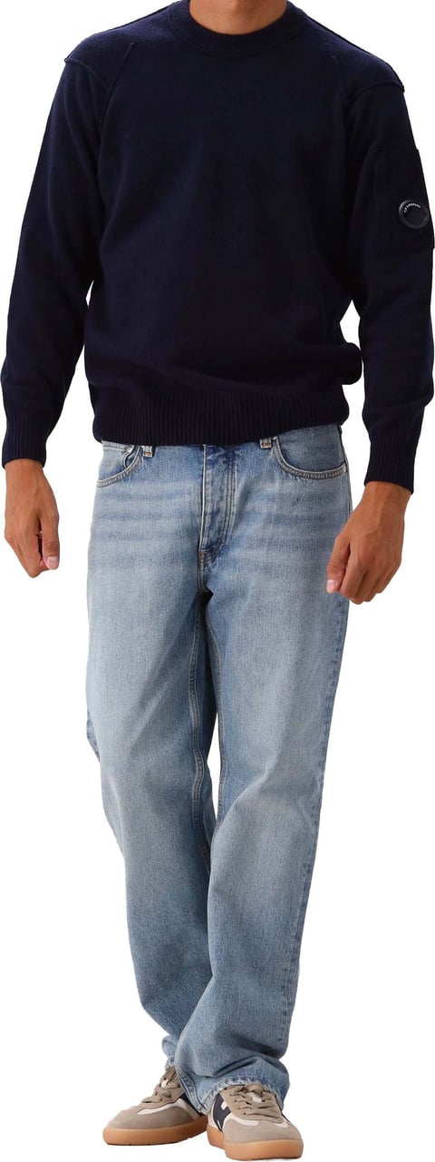 CP Company C.P. Company Gebreide Trui Blauw Blauw