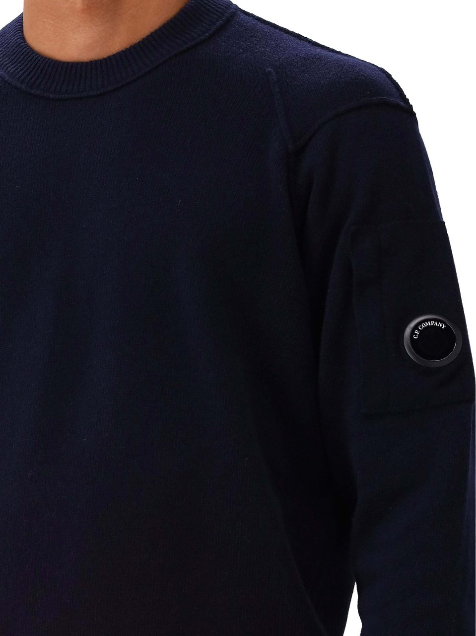 CP Company C.P. Company Gebreide Trui Blauw Blauw