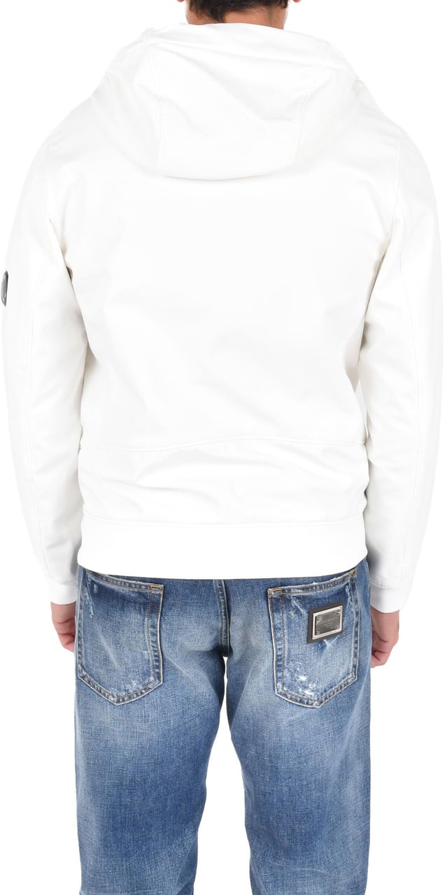 CP Company C.p. Company Coats White Wit