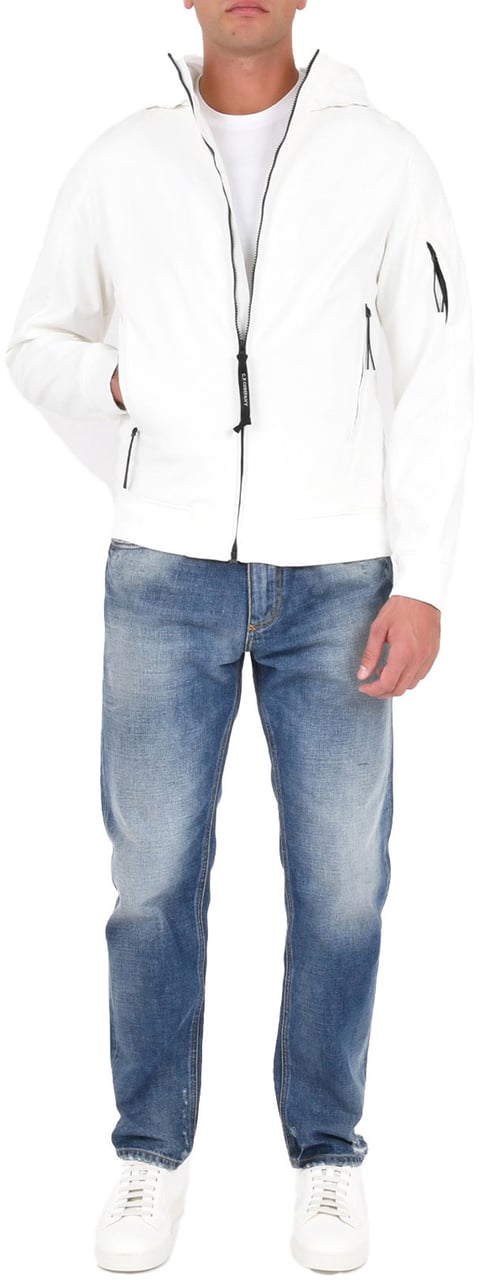 CP Company C.p. Company Coats White Wit