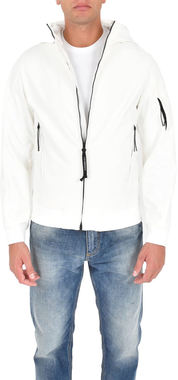 CP Company C.p. Company Coats White Wit