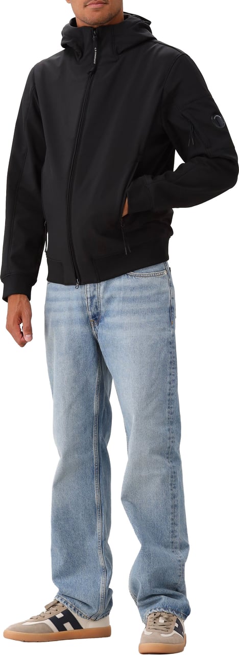 CP Company C.P. Company Softshell Jas Zwart Zwart
