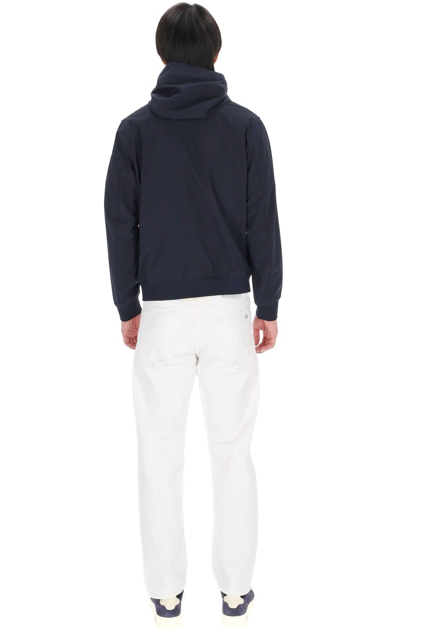 CP Company Blue Polyester Blend Jacket Zwart