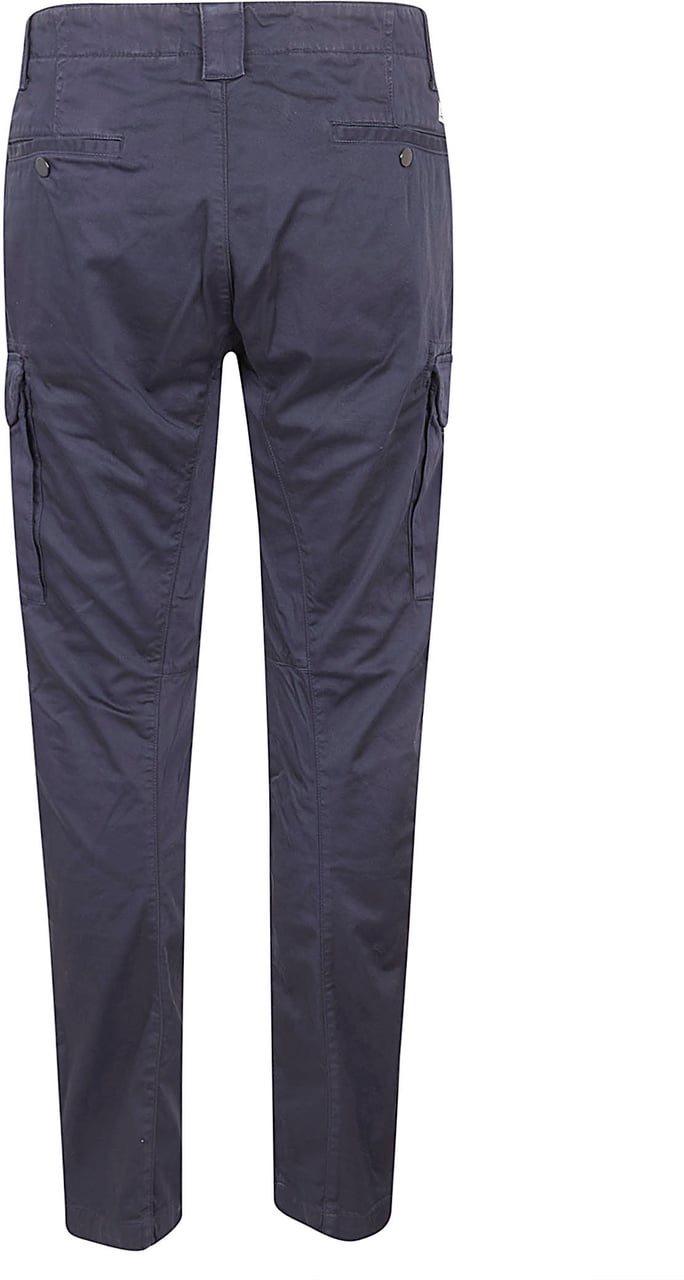 CP Company CP COMPANY STRETCH SATEEN ERGONOMIC CARGO PANTS Lichtblauw