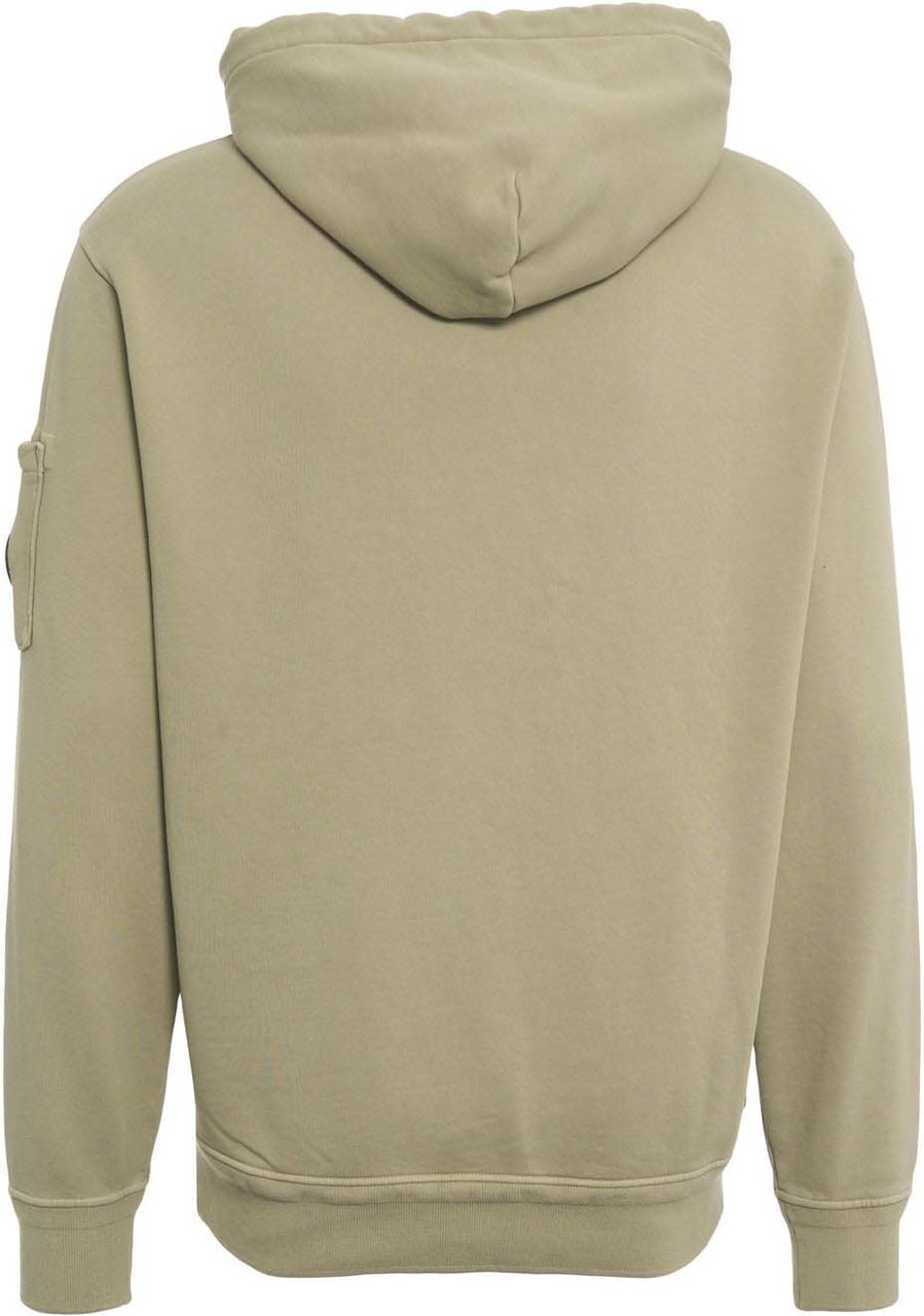 CP Company Hoodie with logo detail Groen