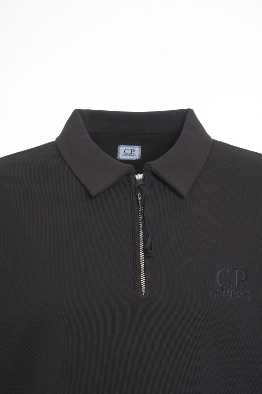 CP Company Felpa con colletto Zwart
