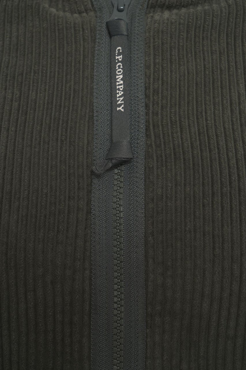 CP Company Hooded jacket with logopatch Groen