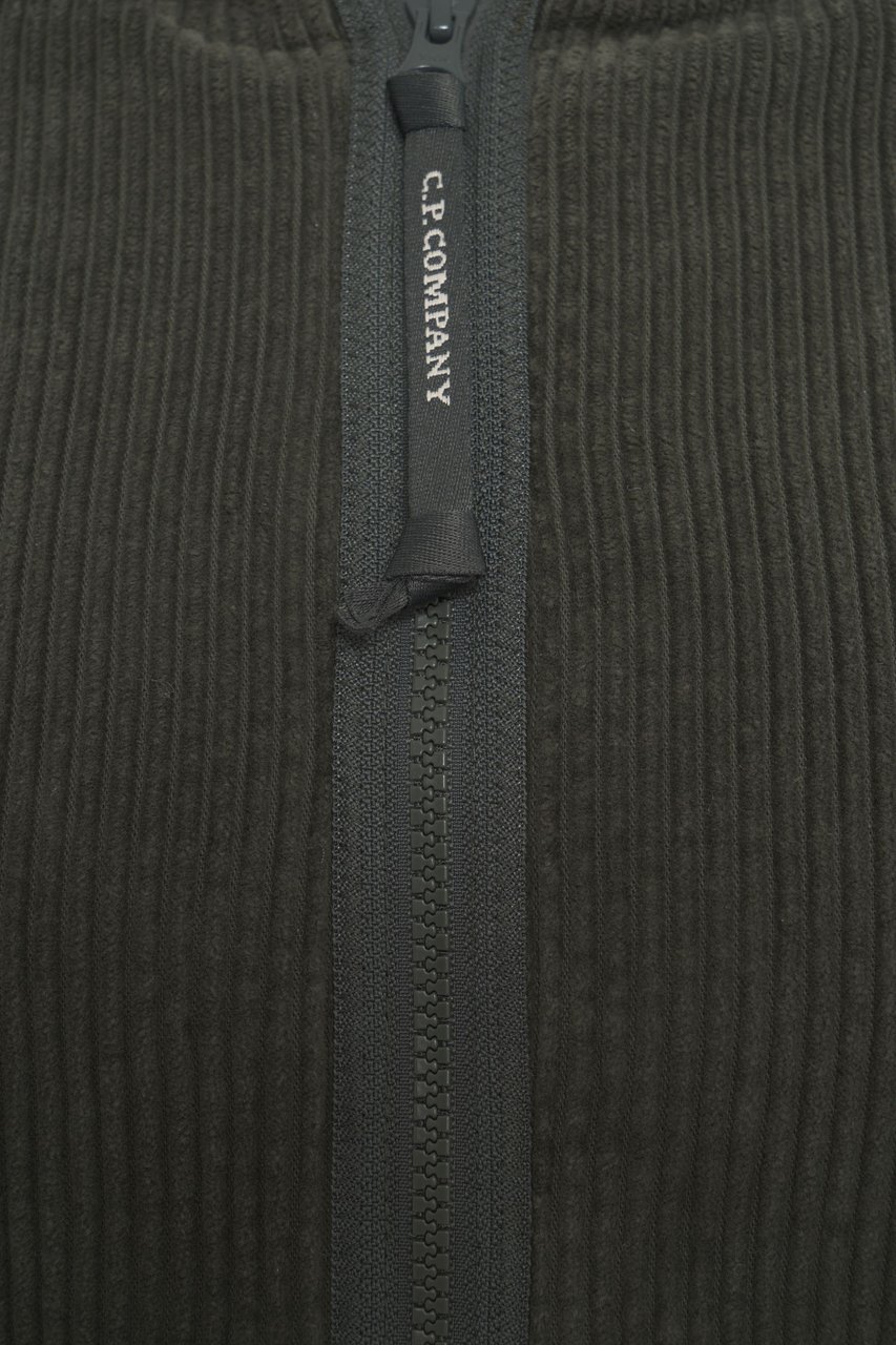 CP Company Giacca con cappuccio e patch logo Groen