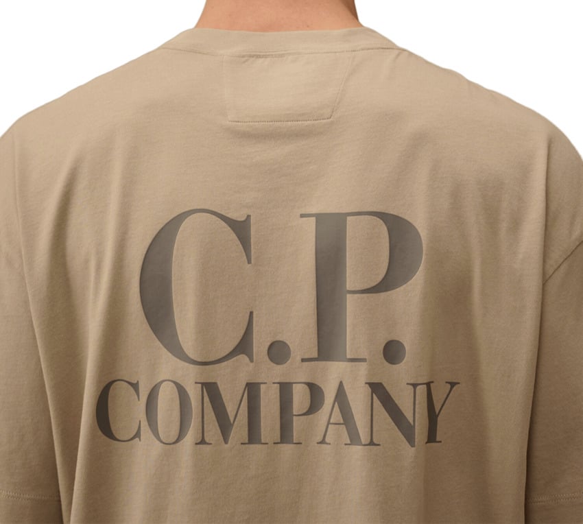 CP Company C.p. Company T-shirt E Polo Dove Grijs