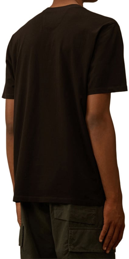 CP Company C.p. Company T-shirt E Polo Nero Zwart