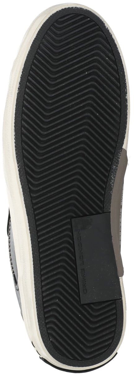 Crime London Sneakers Black Zwart
