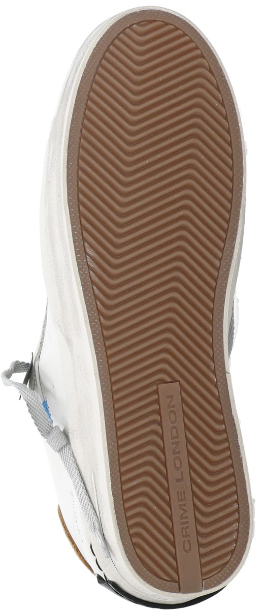 Crime London Sneakers White Wit