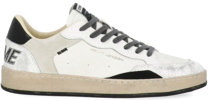 Crime London Sneakers White Wit