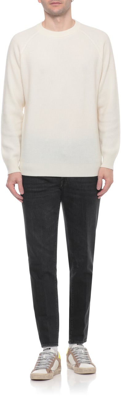 Crime London Sneakers White Wit