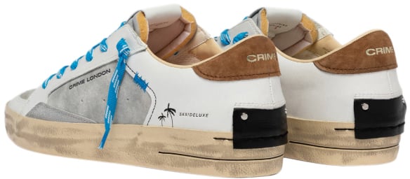 Crime London Sneakers Grey Grijs