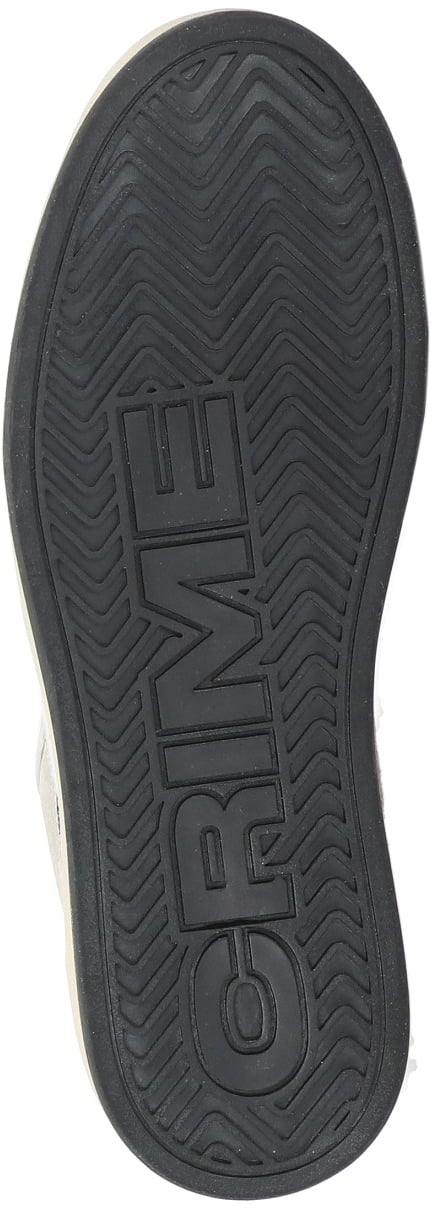 Crime London Sneakers Beige Wit