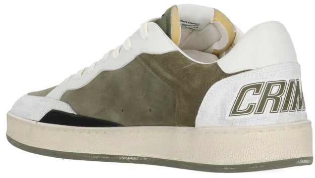 Crime London Sneakers Green Groen