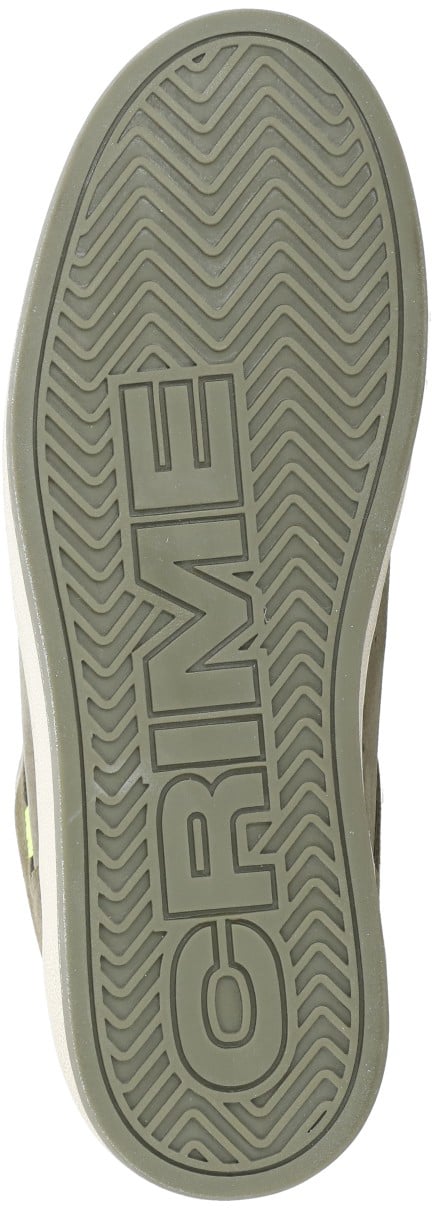 Crime London Sneakers Green Groen