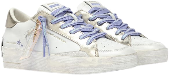 Crime London Sneakers White Wit