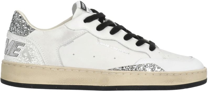 Crime London Sneakers White Wit
