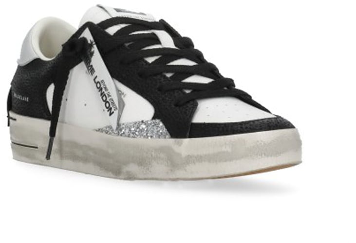 Crime London Sneakers White Wit