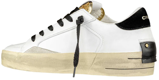 Crime London Sneakers White Wit