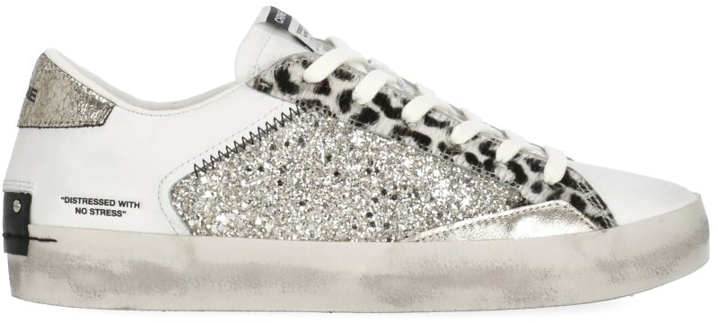 Crime London Sneakers White Wit