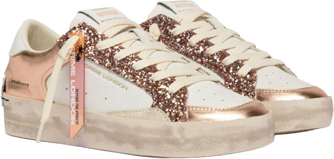 Crime London Sneakers Rosa Roze