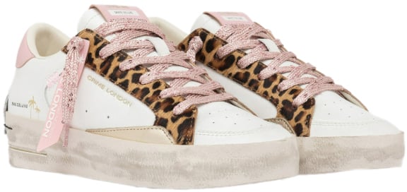 Crime London Sneakers White Wit