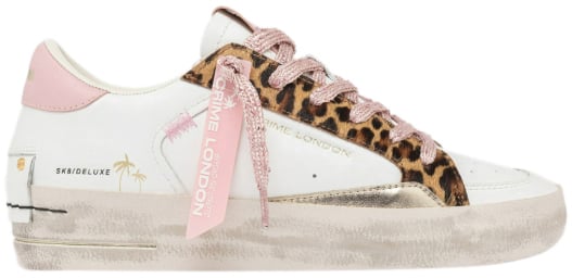 Crime London Sneakers White Wit