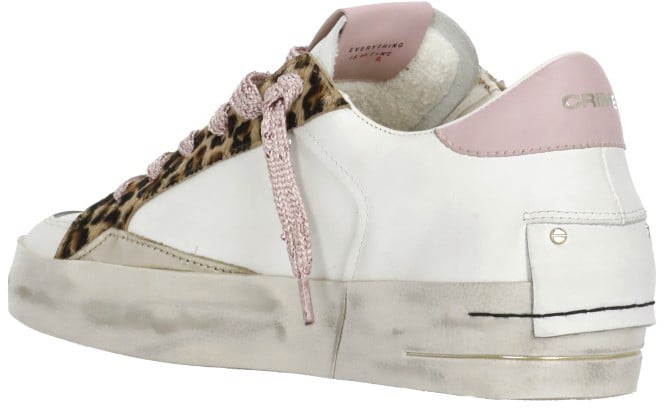 Crime London Sneakers White Wit