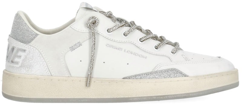 Crime London Sneakers White Wit