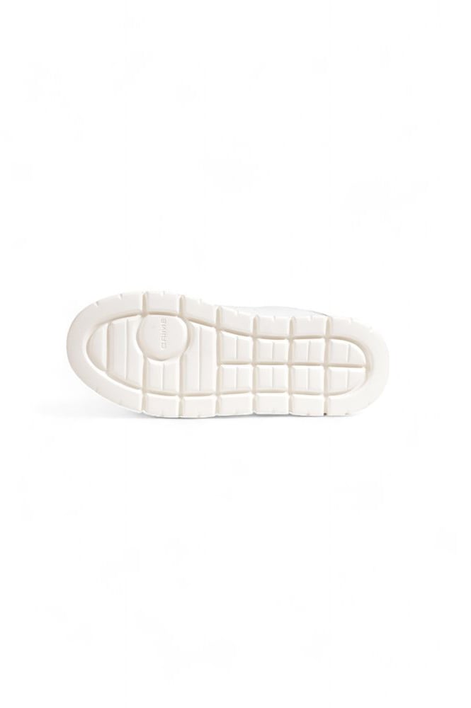 Crime London White Leather Chunky Sneakers Wit