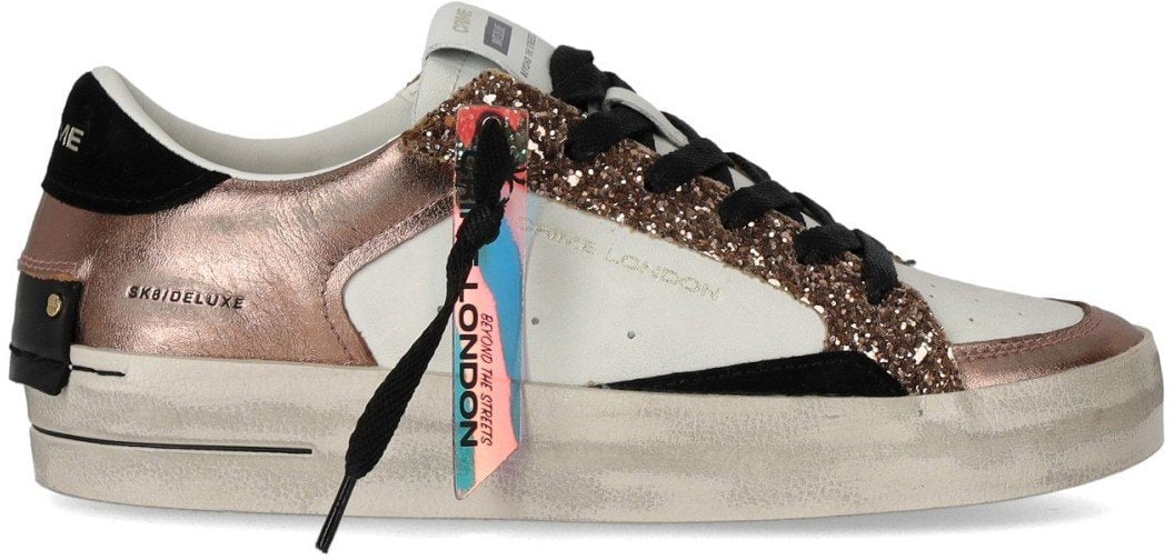 Crime London SNEAKER BRONZO/BIANCO CRIME LONDON Bruin