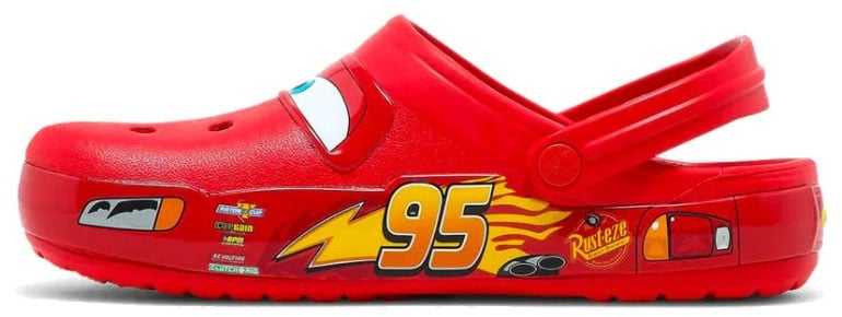 Crocs Crocs Classic Clog Cars Lightning McQueen Rood