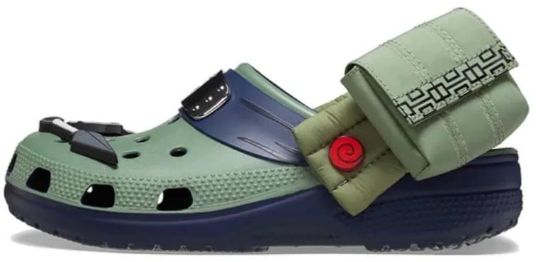 Crocs Crocs Classic Clog Naruto Shippuden Kakashi Groen