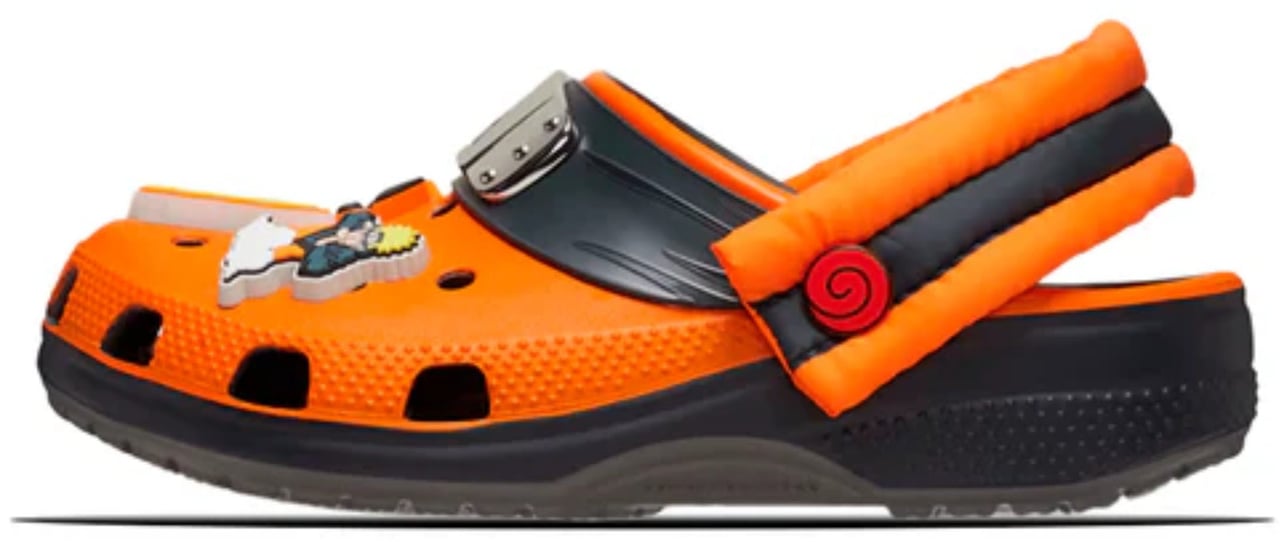 Crocs Crocs Classic Clog Naruto Shippuden Enfant Oranje
