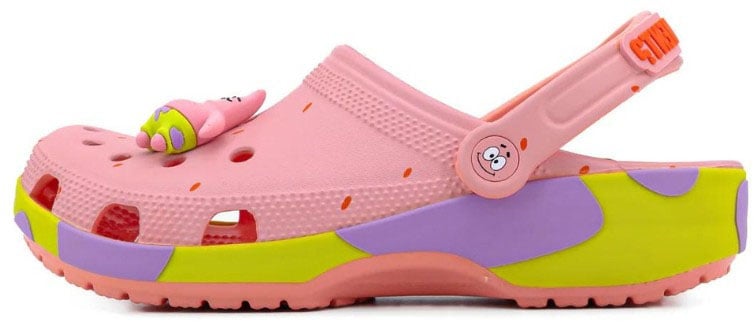 Crocs Crocs Classic Clog SpongeBob SquarePants Patrick Star Roze