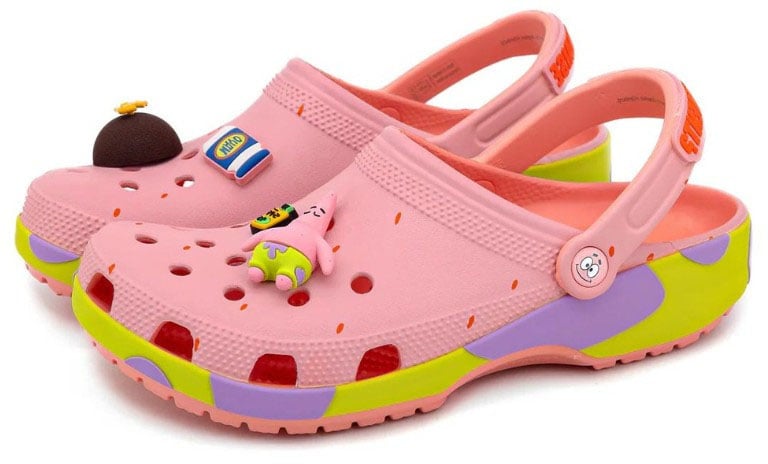 Crocs Crocs Classic Clog SpongeBob SquarePants Patrick Star Roze
