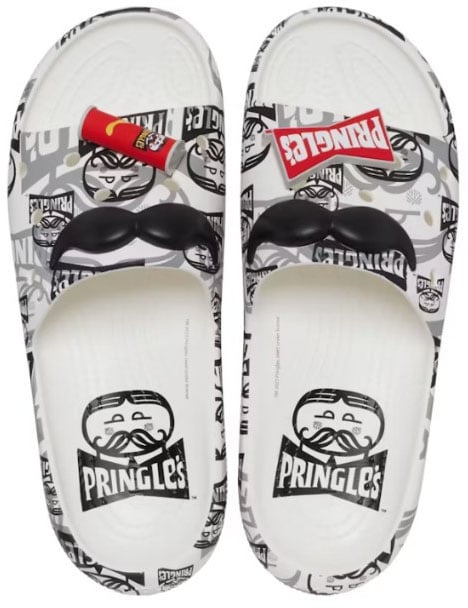 Crocs Crocs Classic Slide Pringles Zwart