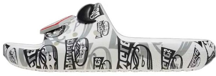 Crocs Crocs Classic Slide Pringles Zwart