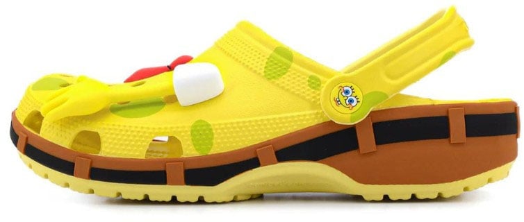 Crocs Crocs Classic Clog SpongeBob SquarePants Geel