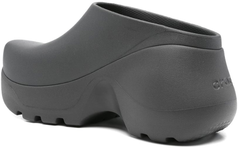 Crocs Flat Shoes Black Zwart