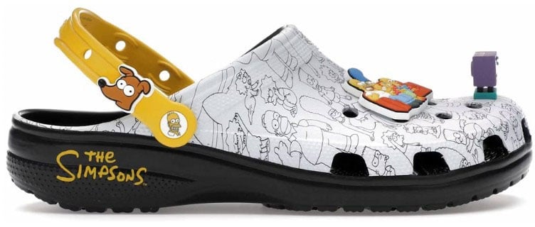 Crocs Crocs Classic Clog The Simpsons Intro Sequence Wit