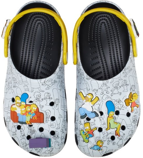 Crocs Classic Clog The Simpsons Intro Sequence Divers